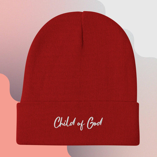 Child of God - Embroidered Beanie